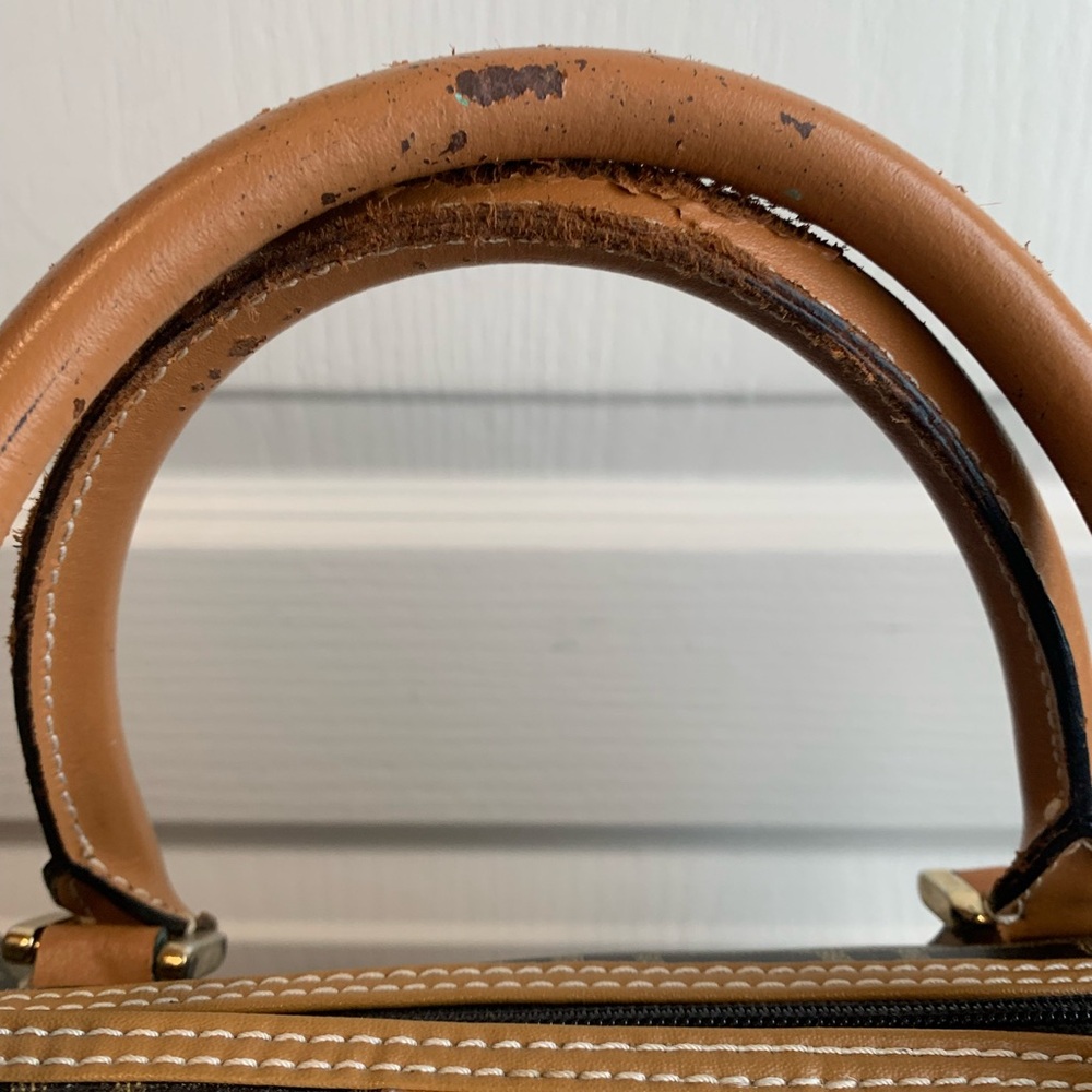 Vintage FENDI Roma 1925 zucca Boston  speedy Bag ‘70 ❤️ - Picture 9 of 16